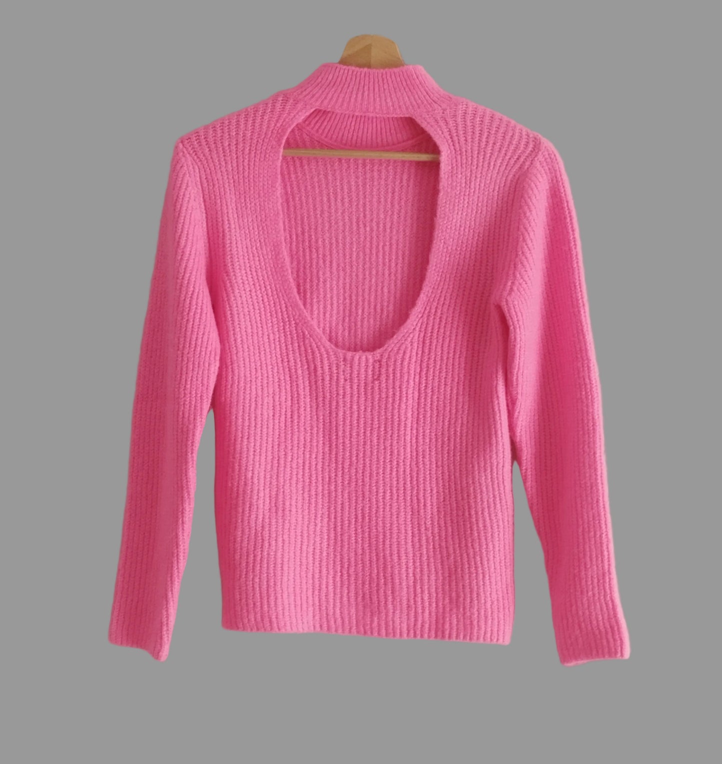 Réf 0050 - Seconde main - Pull dos nu fushia ASOS taille 36