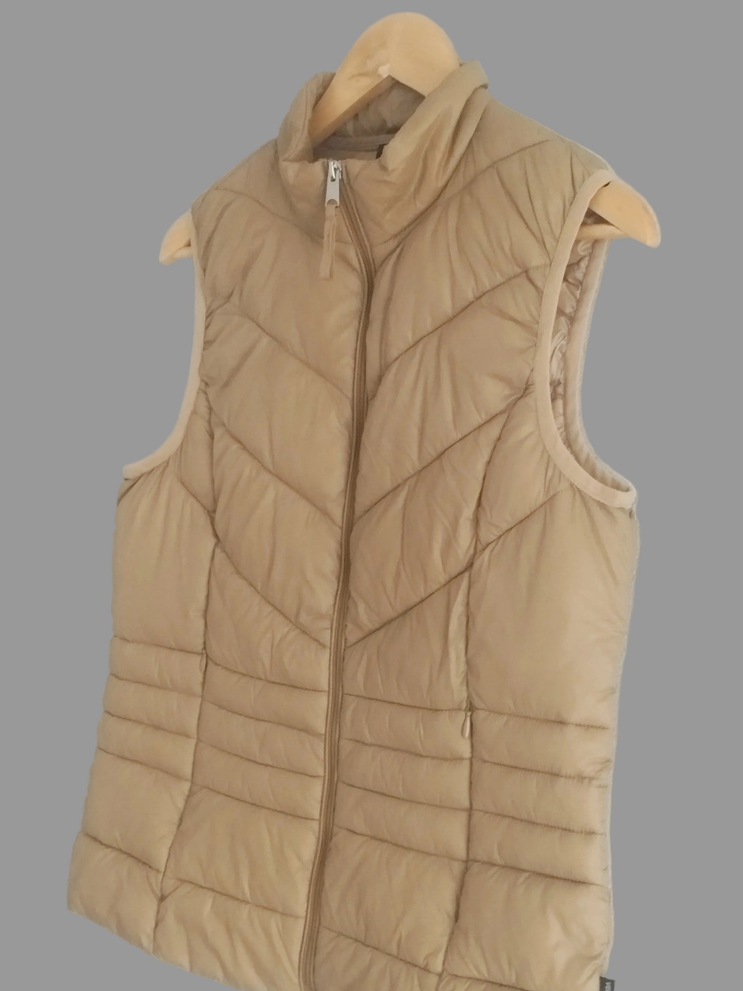 Réf 0059 - Seconde main - Veste sans manches beige VERO MODA taille M