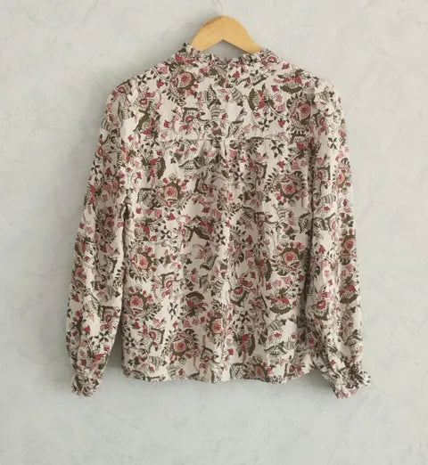 Réf 0077 - Seconde Main - Chemise fleurie Charlior taille S