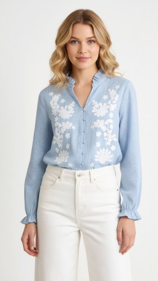Chemise Mariette réf 0010