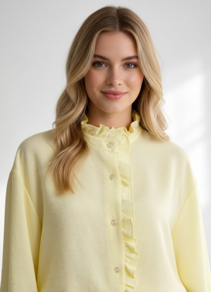 Blouse à volants Réf 0005