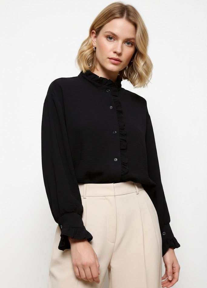 Blouse à volants Réf 0005